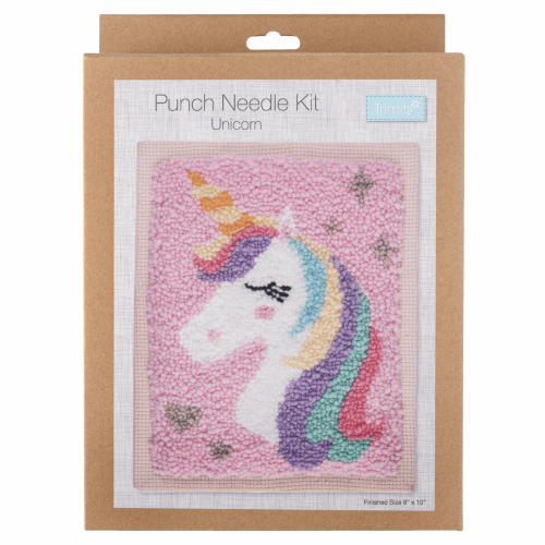 Gift Idea - Punch Needle Kit - Unicorn