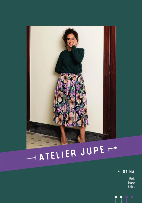 Atelier Jupe - Stina Skirt Sewing Pattern Sizes 6 to 24