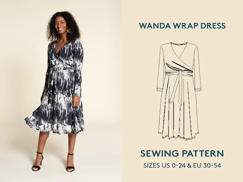 Wardrobe by Me - Wanda Dress Sewing Pattern