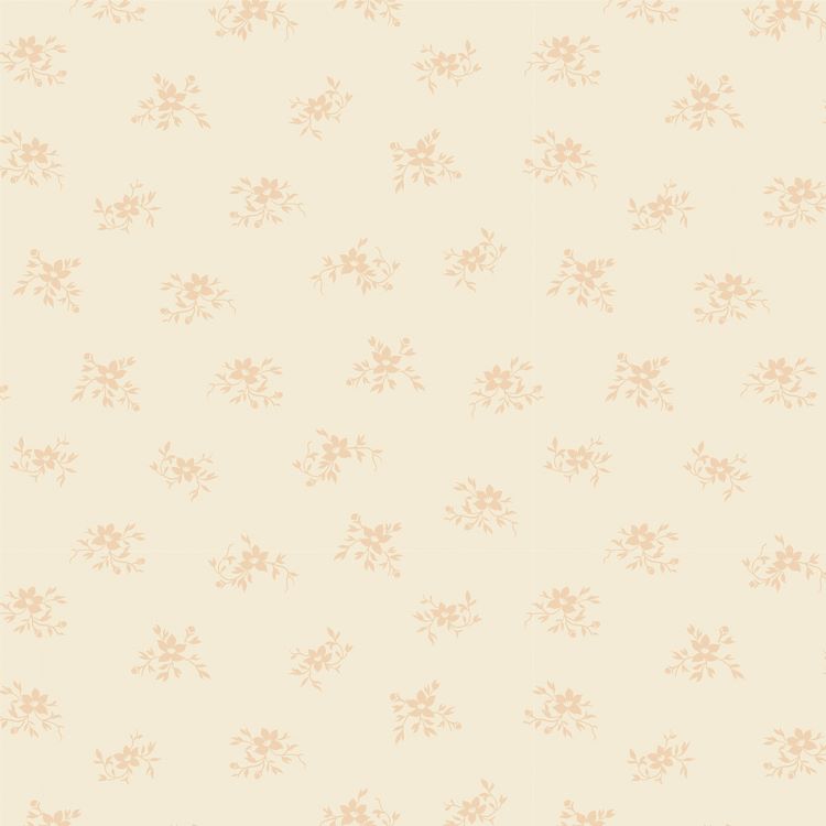 Quilt Backing Fabric 108" Wide - Cream Floral on Cream by Gerri Robinson for Riley Blake WB655R-Cream