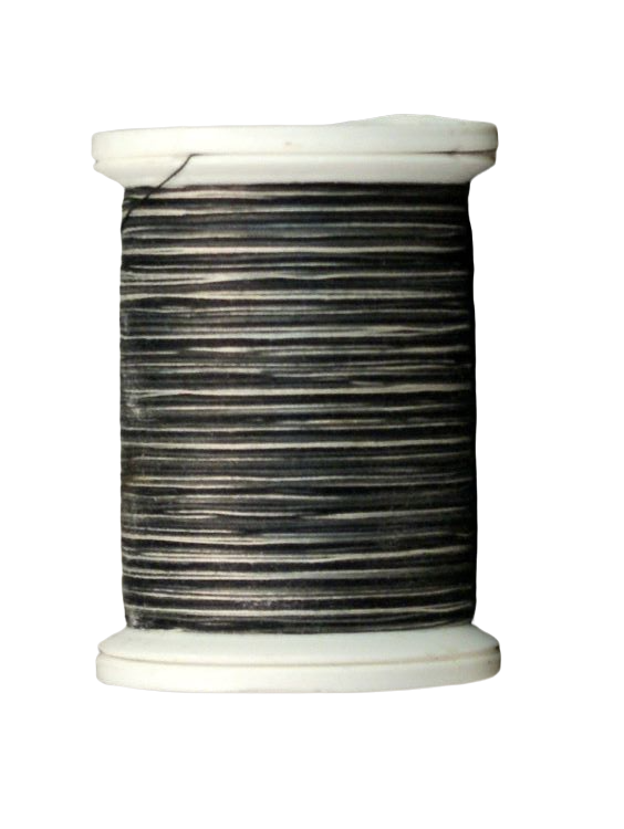 YLI Quilting Thread in White to Black Variegated 05V