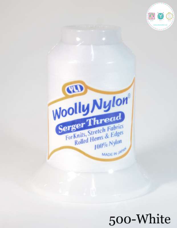 YLI Woolly Nylon Serger Thread - White 500