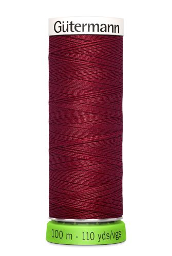 Gutermann Sew All Thread - Wine Recycled Polyester rPET Colour 226