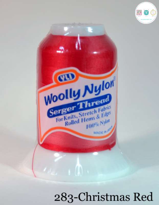 YLI Woolly Nylon Serger Thread - Christmas Red 283