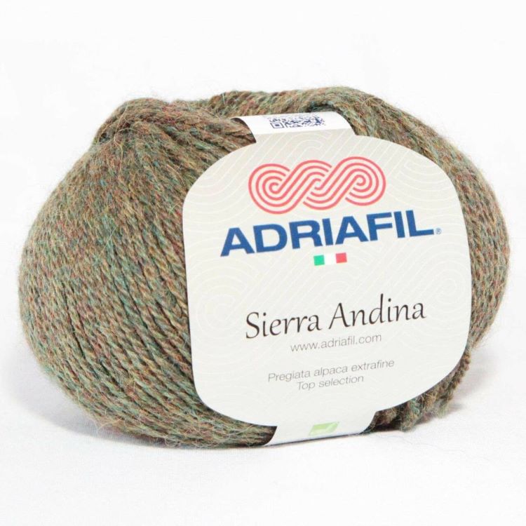 Yarn - Adriafil Sierra Andina Sport / DK in Army Green 95 