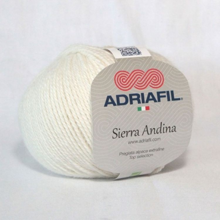 Yarn - Adriafil Sierra Andina Sport / DK in Ivory 30