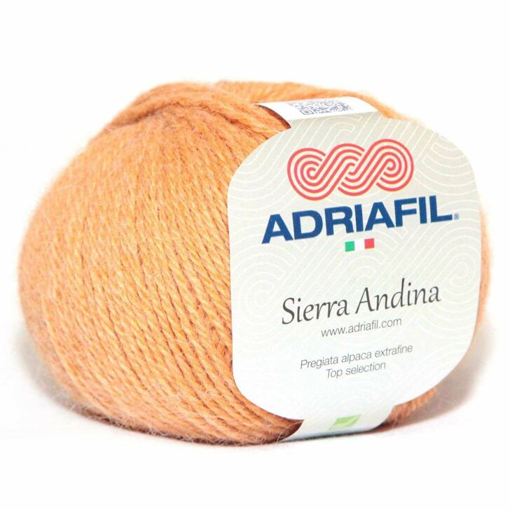 Yarn - Adriafil Sierra Andina Sport / DK in Yellow Melange 26 