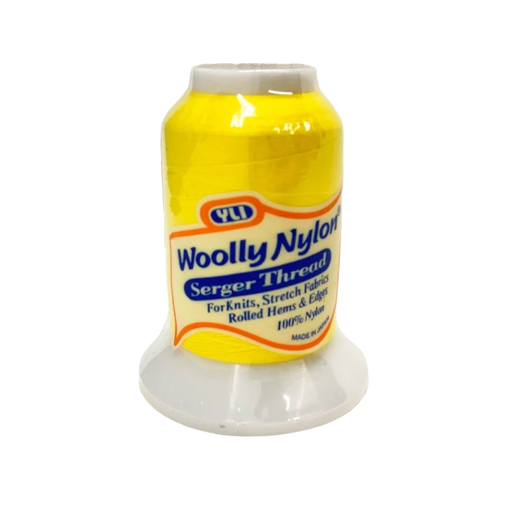 YLI Woolly Nylon Serger Thread in Yellow 181