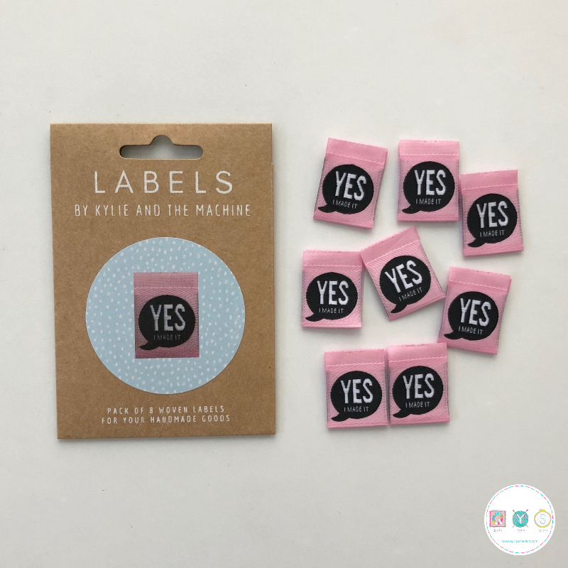 Gift Idea - Kylie and the Machine Woven Labels - Yes I Made It